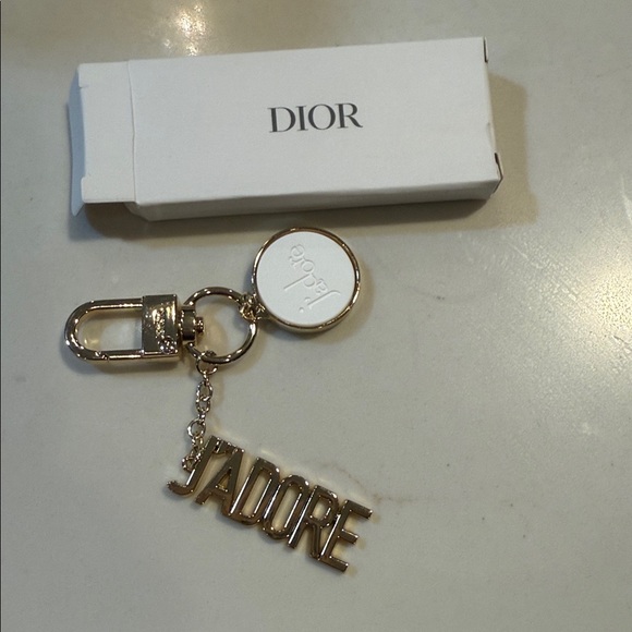Dior GWP Gold J'adore Keychain - Picture 1 of 1